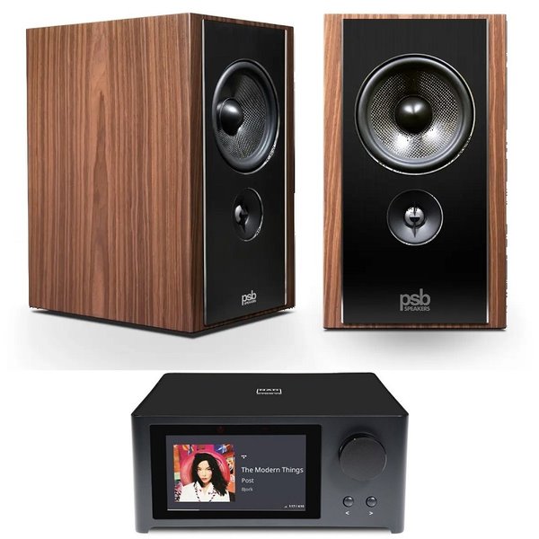 PSB Synchrony B600 + NAD C 700 V2 WiFi Streaming Integrated Amplifier Bundle