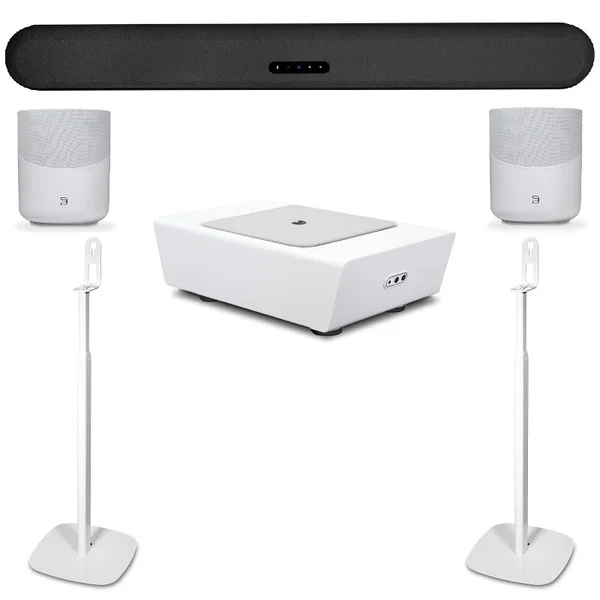 Bluesound PULSE CINEMA + PULSE SUB+ + PULSE M (2x) + FS230 (2x) 5.1.2 Channel Home Surround Sound Bundle