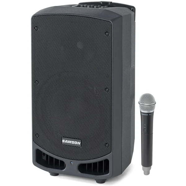 Samson Expedition XP310w 4-channel 300W Wireless Bluetooth Portable PA Loudspeaker with Wireless Handheld Microphone