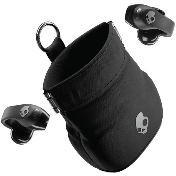 Skullcandy Push 720 Open True Wireless Bluetooth Air Conduction Open-Ear Earphones with Mic - Black/Silver