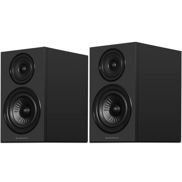 Wharfedale Diamond 12.2i 2-Way Passive Desktop Bookshelf Speakers - All-Black
