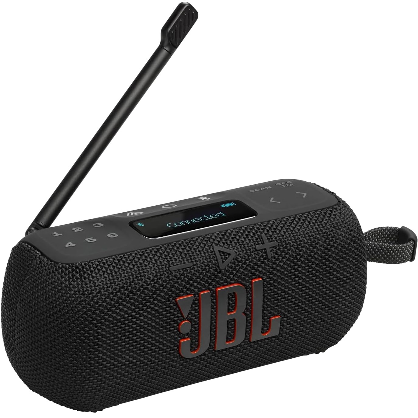 JBL Tuner 3 Waterproof Wireless Bluetooth Portable Speaker with FM Radio - Black