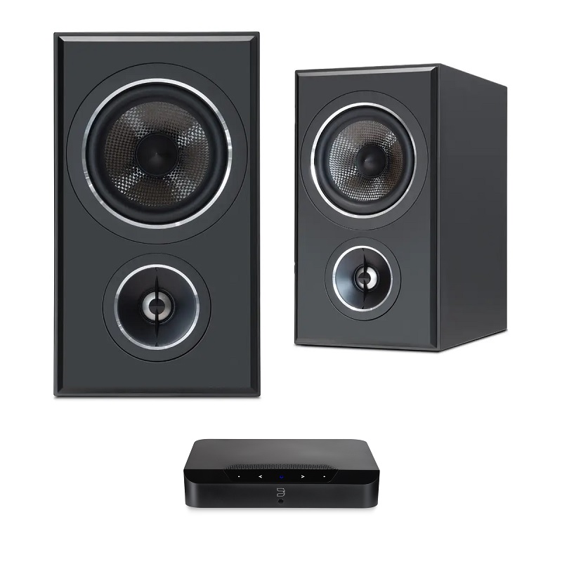 PSB Imagine B50 + Bluesound POWERNODE EDGE WiFi Streaming Integrated Amplifier Bundle