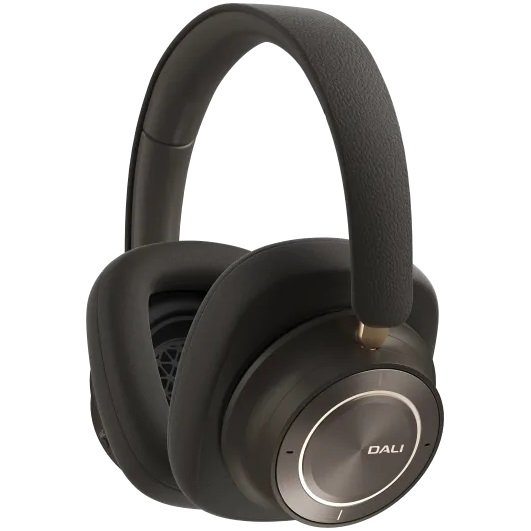 DALI IO-12 Wired/Wireless Bluetooth Noise-Cancelling Over-Ear Headphone with Mic - Dark Choco