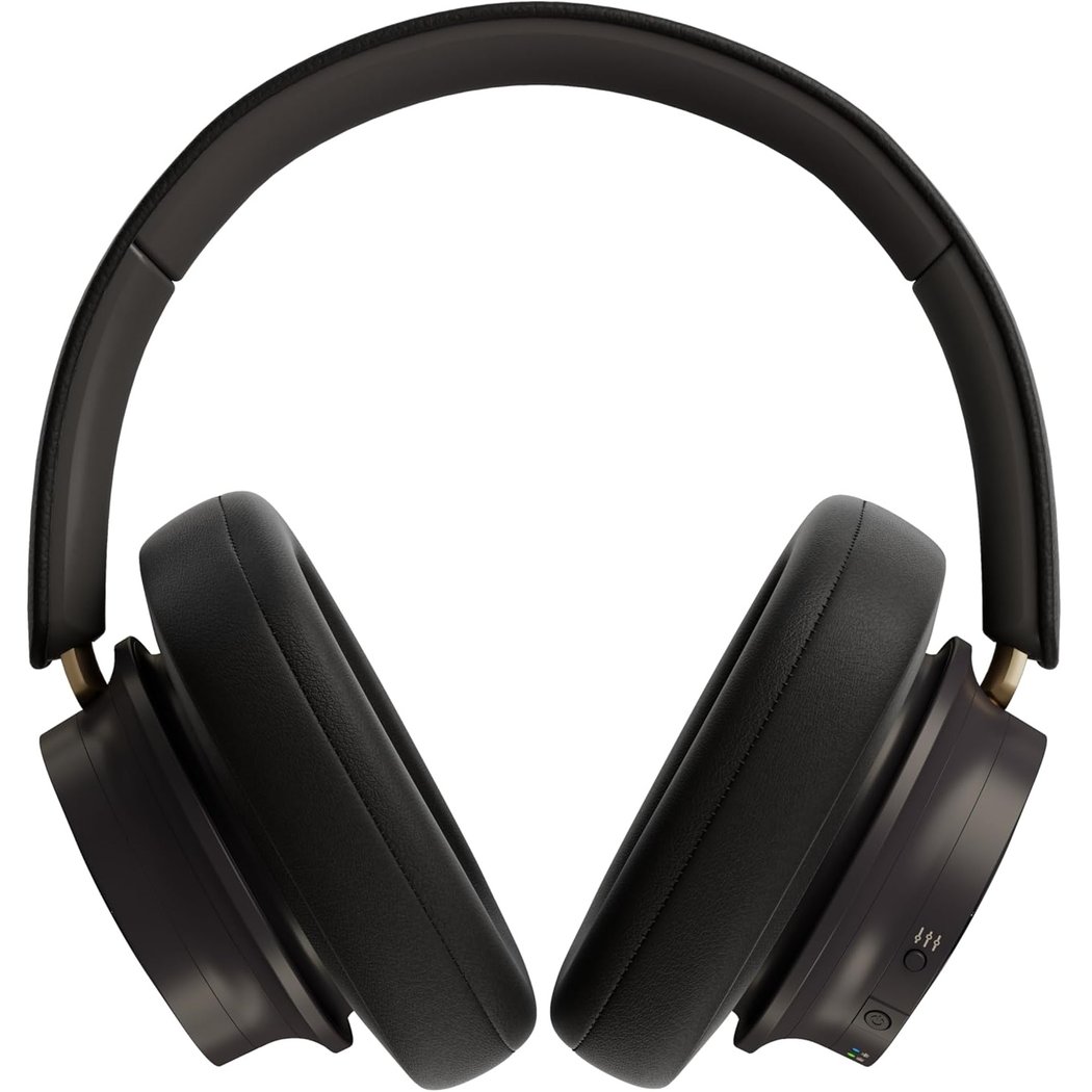 DALI IO-12 Wired/Wireless Bluetooth Noise-Cancelling Over-Ear Headphone with Mic - Dark Choco