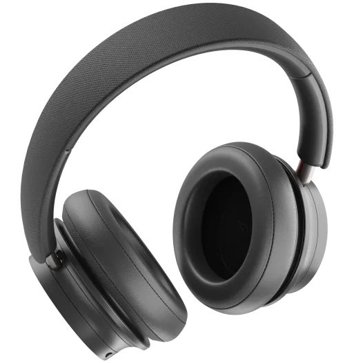 DALI IO-8 Wired/Wireless Bluetooth Noise-Cancelling Over-Ear Headphone with Mic - Iron Black
