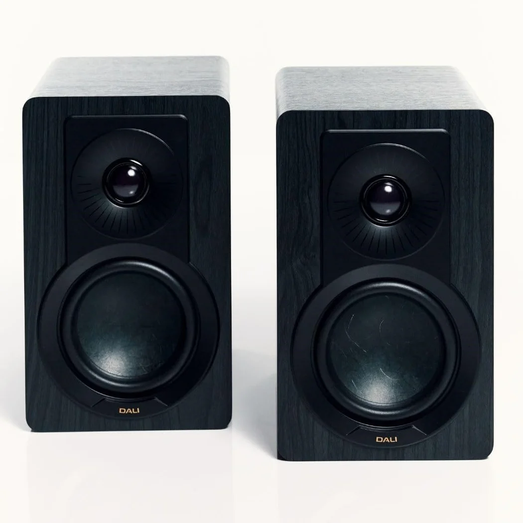 DALI KUPID 2-Way Passive Desktop Bookshelf Speakers - Black Ash