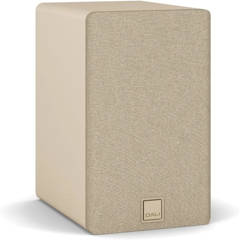 DALI KUPID 2-Way Passive Desktop Bookshelf Speakers - Caramel White