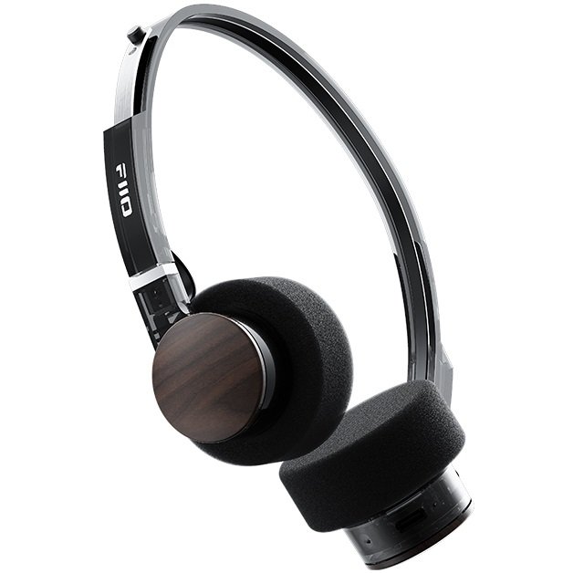 FiiO EH11 40mm Driver (1DD) Wireless Bluetooth On-Ear Headphone with mic - Transparent Black