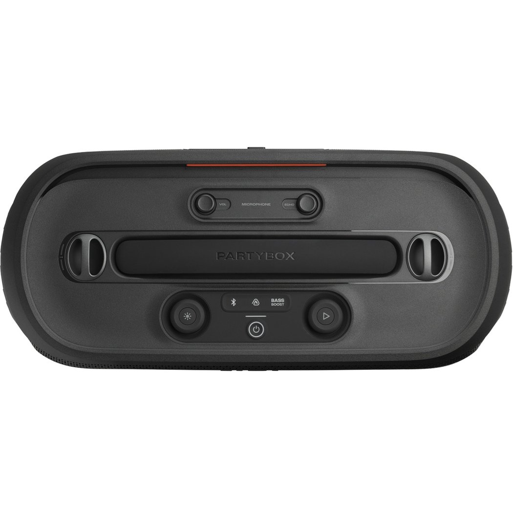 JBL PartyBox On-The-Go 2 Wireless Bluetooth Karaoke Portable Speaker with Dual Wireless Handheld Microphones