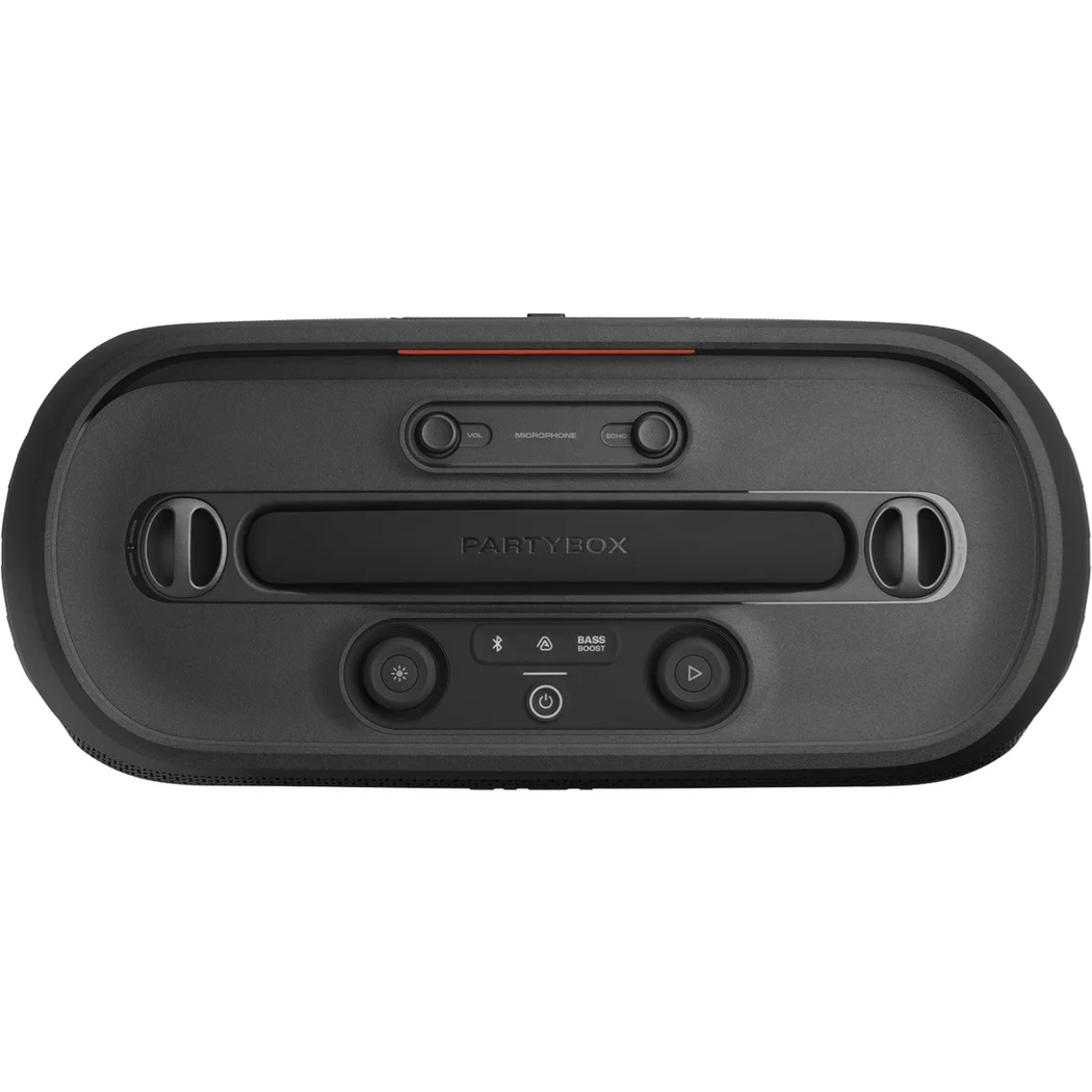 JBL PartyBox On-The-Go 2 Wireless Bluetooth Karaoke Portable Speaker with Dual Wireless Handheld Microphones