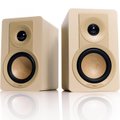 DALI KUPID 2-Way Passive Desktop Bookshelf Speakers - Caramel White