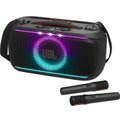 JBL PartyBox On-The-Go 2 Wireless Bluetooth Karaoke Portable Speaker with Dual Wireless Handheld Microphones