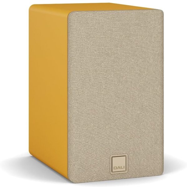 DALI KUPID 2-Way Passive Desktop Bookshelf Speakers - Golden Yellow