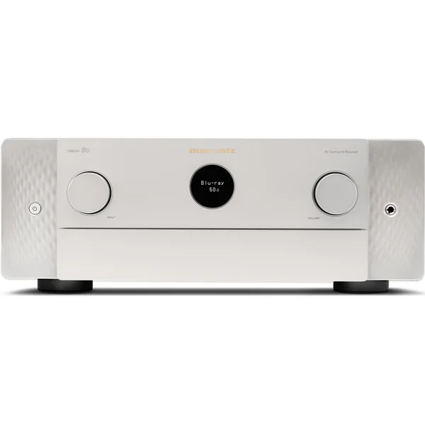 Marantz CINEMA 50 9.4 Channel 8K Hi-Fi Network AV Receiver (with Dolby Atmos, DTS:X) - Silver Gold