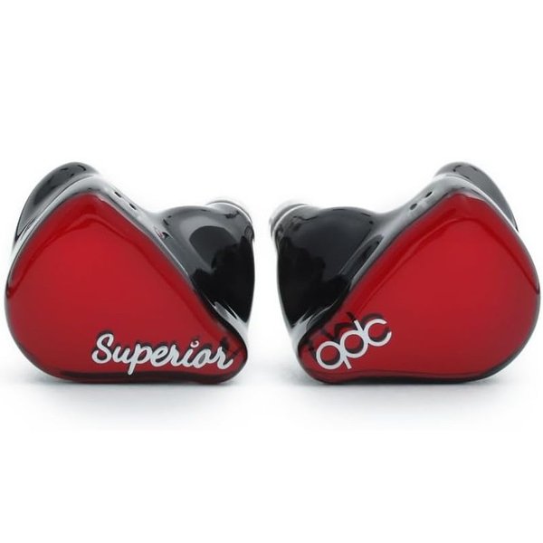 QDC SUPERIOR 10mm Driver (1DD) In-Ear Earphone - Vermilion Red