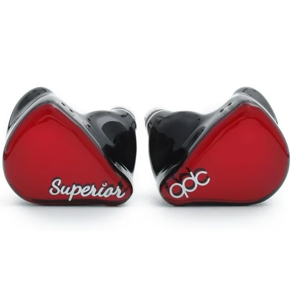 QDC SUPERIOR 10mm Driver (1DD) In-Ear Earphone - Vermilion Red