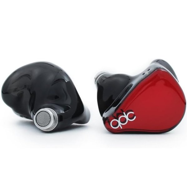 QDC SUPERIOR 10mm Driver (1DD) In-Ear Earphone - Vermilion Red