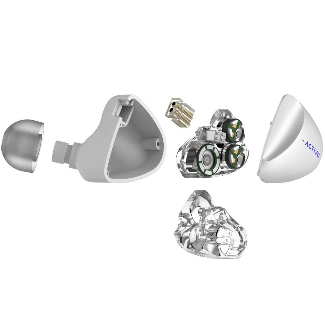 ACTIVO SCOOP 5-Driver (2BA+3DD) Hybrid In-Ear Earphone