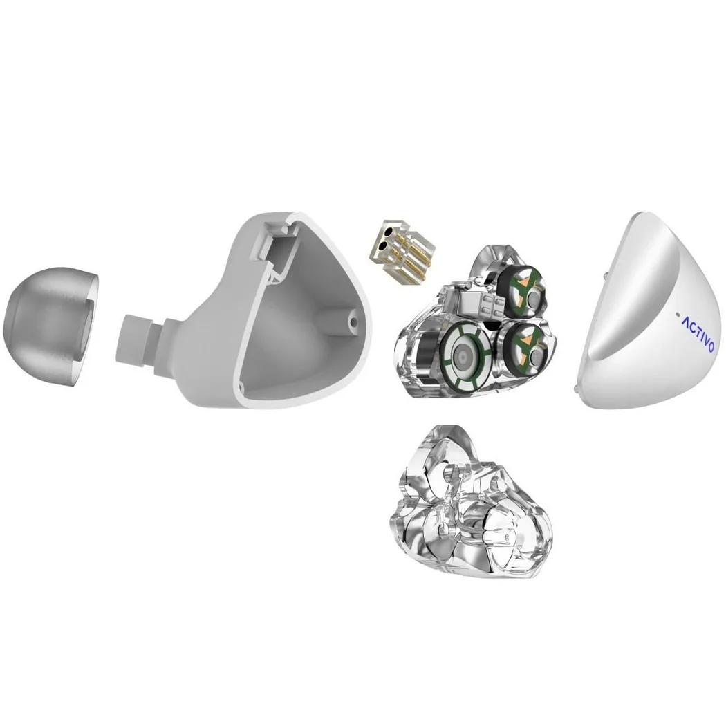 ACTIVO SCOOP 5-Driver (2BA+3DD) Hybrid In-Ear Earphone