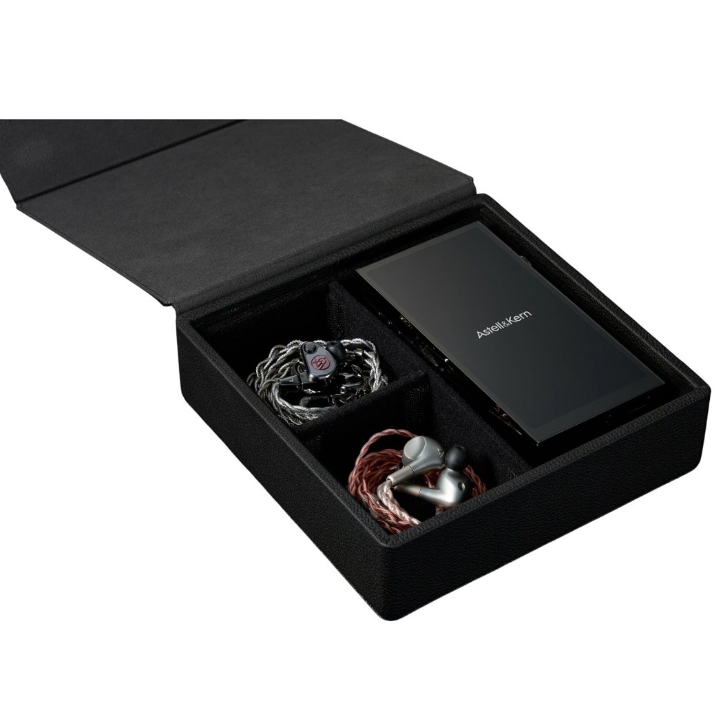 Astell&Kern Collector's Atelier Premiium DAP / IEM Storage Genuine Calf Leather Case