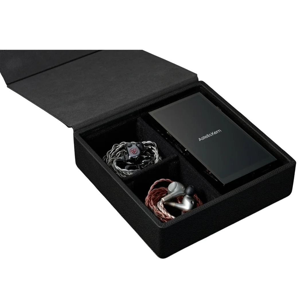 Astell&Kern Collector's Atelier Premiium DAP / IEM Storage Genuine Calf Leather Case