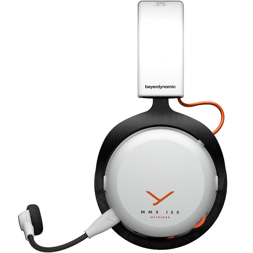 Beyerdynamic MMX150 Wireless Wired Bluetooth 2.4GHz Over-Ear Gaming Headset Mic Microphone Arctic White