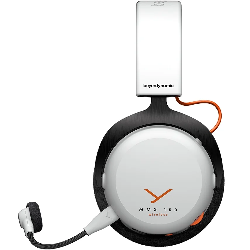 Beyerdynamic MMX150 Wireless Wired Bluetooth 2.4GHz Over-Ear Gaming Headset Mic Microphone Arctic White