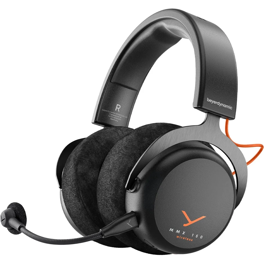 Beyerdynamic MMX 150 Wireless Wired Bluetooth 2.4GHz Over-Ear Gaming Headset Boom Mic Microphone Black