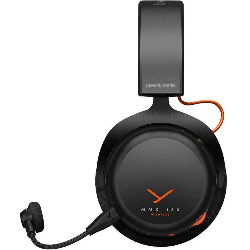 Beyerdynamic MMX 150 Wireless Wired Bluetooth 2.4GHz Over-Ear Gaming Headset Boom Mic Microphone Black