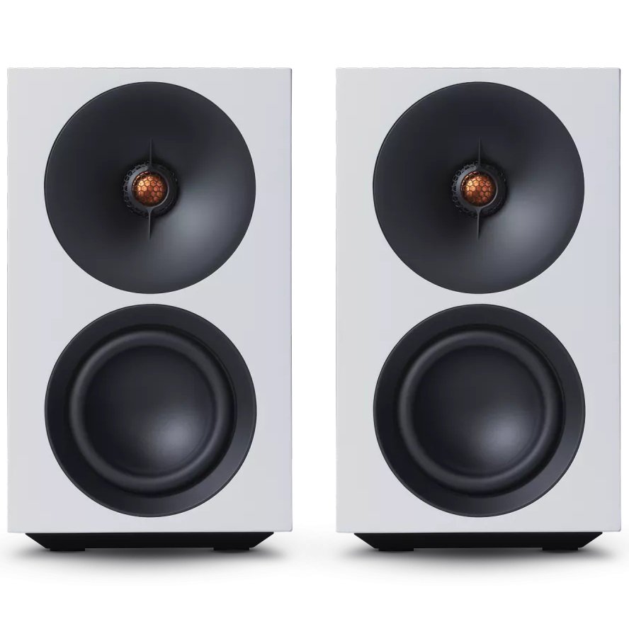 Cambridge Audio L/R S Wireless Bluetooth Desktop Bookshelf Speakers - White