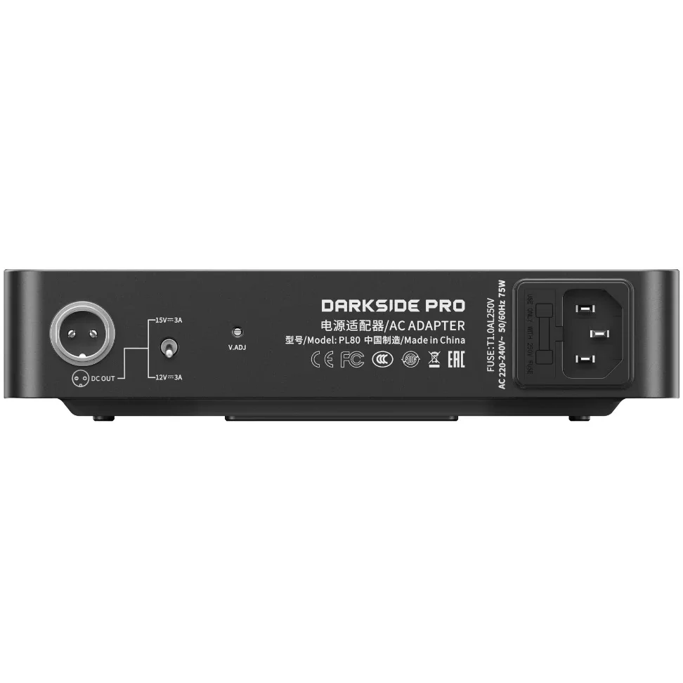 FiiO DARKSIDE PRO Low-Noise Regulated Linear Power Supply - Black