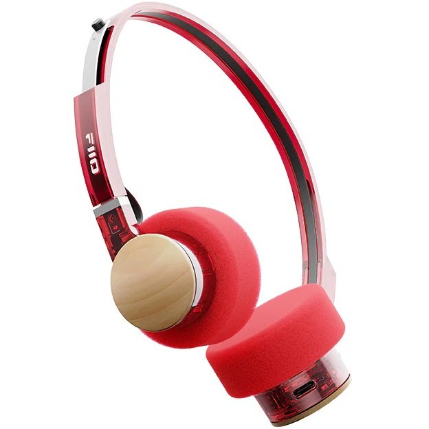 FiiO EH11 40mm Driver (1DD) Wireless Bluetooth On-Ear Headphone with mic - Burgundy