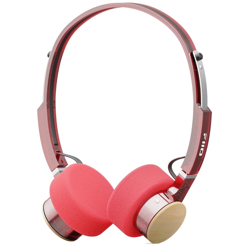 FiiO EH11 40mm Driver (1DD) Wireless Bluetooth On-Ear Headphone with mic - Burgundy