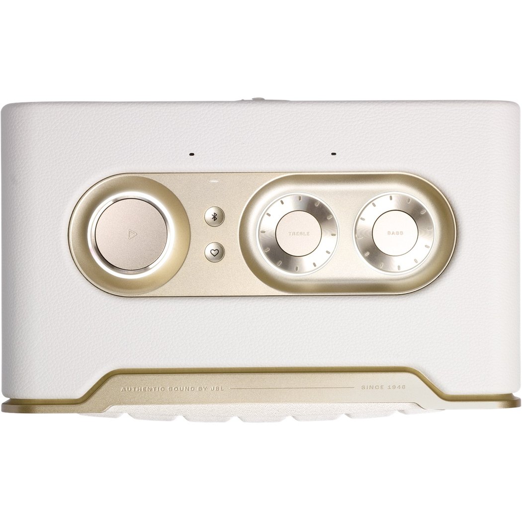 JBL Authentics 200 Multi-Room Wireless Bluetooth WiFi Network Desktop Speaker White