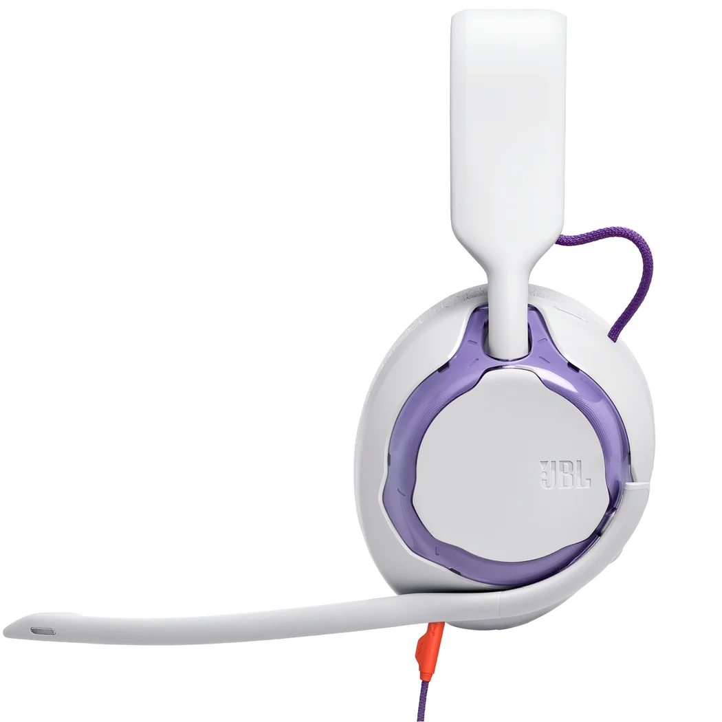JBL Quantum 250 Multi-Platform Over-Ear Gaming Headset with Mic -White