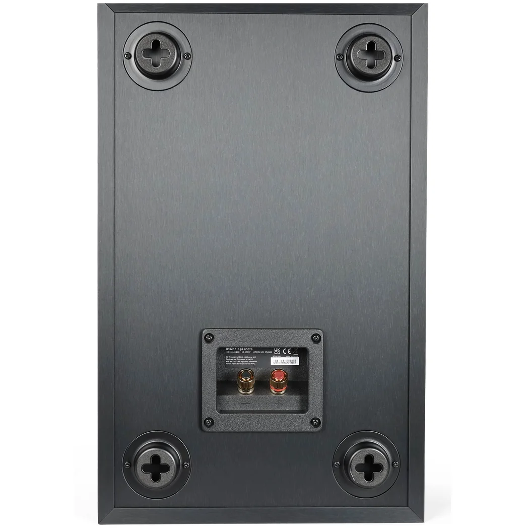 KEF Q4 Meta 2-Way Passive On-Wall Speaker - Black