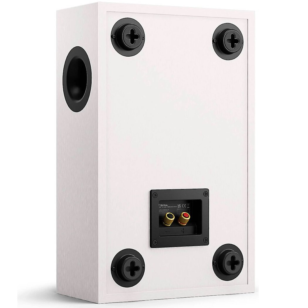KEF Q4 Meta 2-Way Passive On-Wall Speaker - Satin White