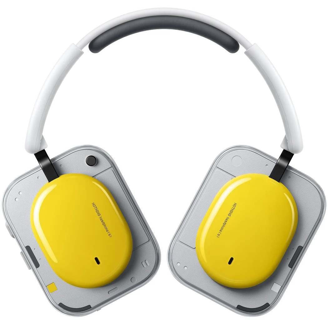 Nothing Headphone (a) Wired/Wireless Bluetooth Noise-Cancelling Over-Ear Headphone with Mic - Pink 2