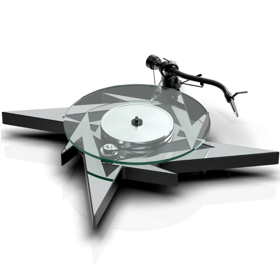 Pro-Ject Metallica Fully Manual Belt-Drive Turntable (Pick it S2 C MM Cartridge) (Limited Edition)