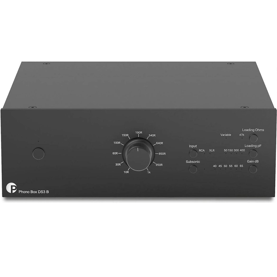 Pro-Ject Phono Box DS3 B True Balanced, Dual Mono & Fully Discrete Phono Preamplifier/Phono Stage