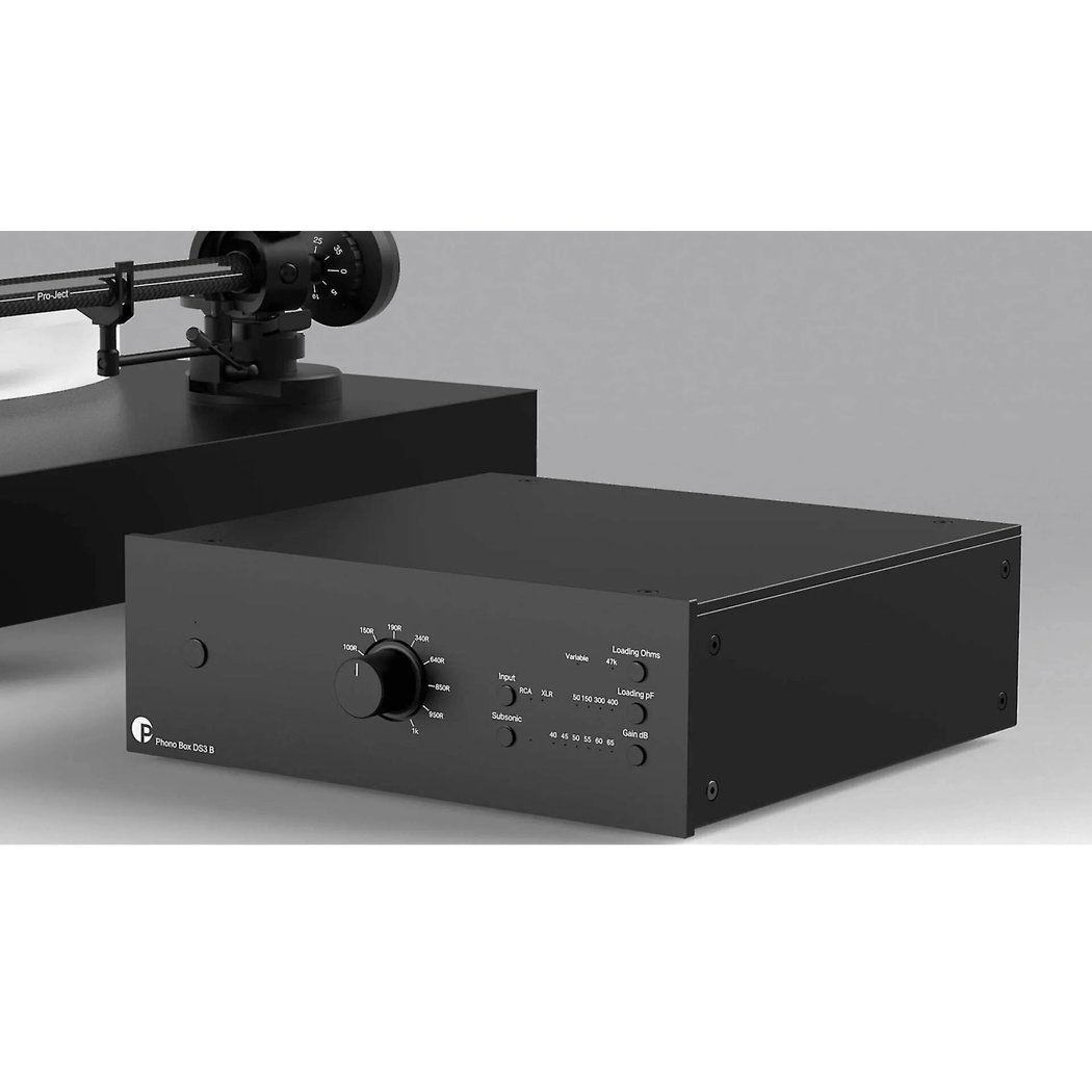 Pro-Ject Phono Box DS3 B True Balanced, Dual Mono & Fully Discrete Phono Preamplifier/Phono Stage