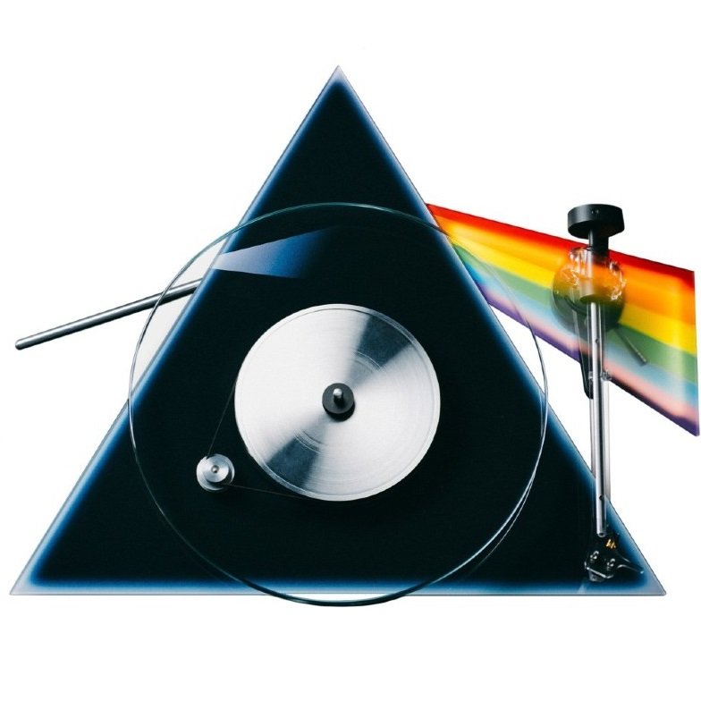 Pro-Ject The Dark Side Of The Moon Fully Manual Belt-Drive Turntable (Special Edition)