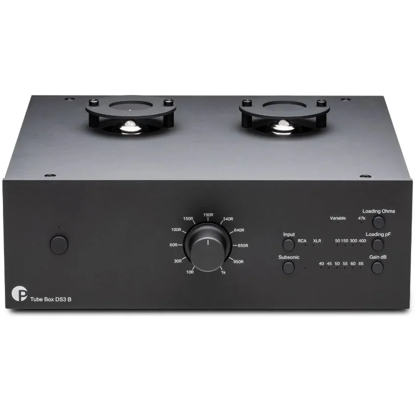 Pro-Ject Tube Box DS3 B True Balanced Dual Mono Tube Phono Preamplifier/Phono Stage