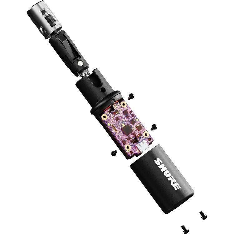 Shure MVX2U Gen 2 XLR to Type-C USB Portable Digital Audio Interface with Headphone Output