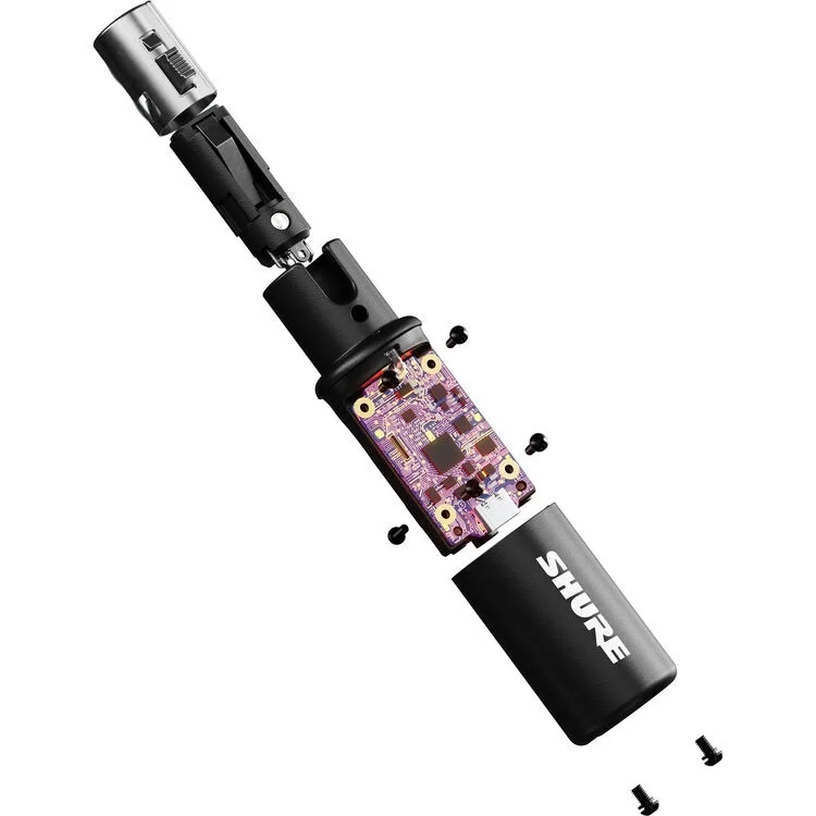 Shure MVX2U Gen 2 XLR to Type-C USB Portable Digital Audio Interface with Headphone Output