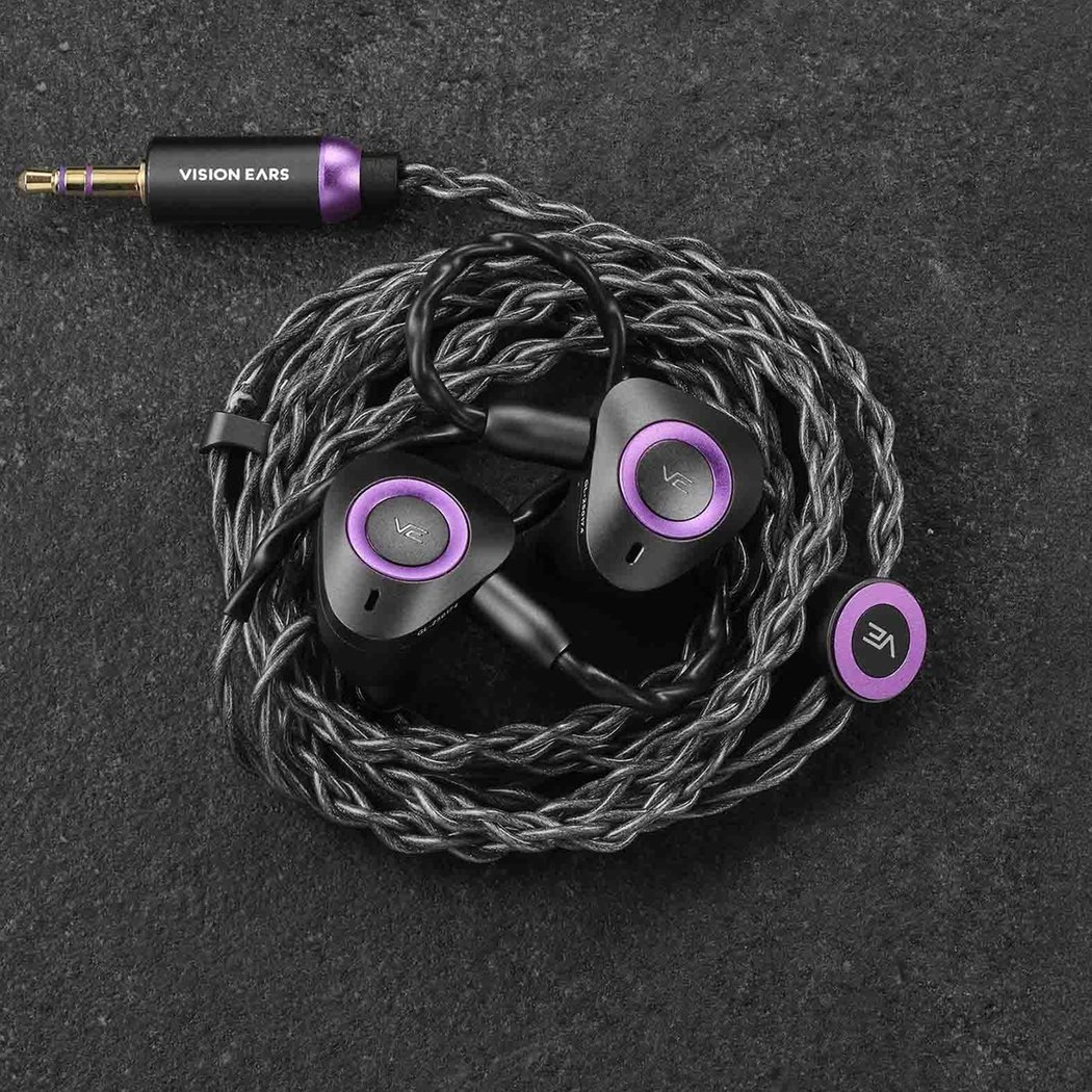 Vision Ears GO Live! 4-Driver 3BA+1DD Hybrid In-Ear Earphone IEM UIEM