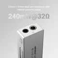 AIYIMA H4 Type-C to 3.5mm/4.4mm Portable USB DAC & Headphone Amplifier Adapter