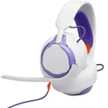 JBL Quantum 250 Multi-Platform Over-Ear Gaming Headset with Mic -White