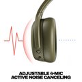 Skullcandy Crusher ANC 2 Wireless Bluetooth Noise-Cancelling Over-Ear Headphone with Mic - Drab